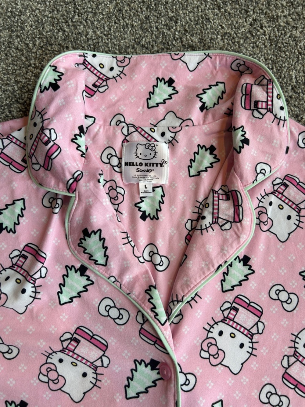 Hello Kitty Pajama Set